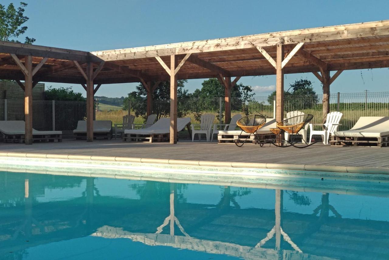 Domaine Ramonjavel, Glamping & Alpaca'S Bed & Breakfast Fongrave Bagian luar foto